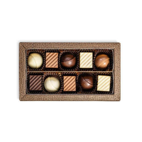 Janek Karamelovo-nugátová krabička s pralinkami –⁠⁠⁠⁠⁠⁠ 10 ks