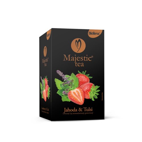 Majestic Tea Jahoda & Tulsi