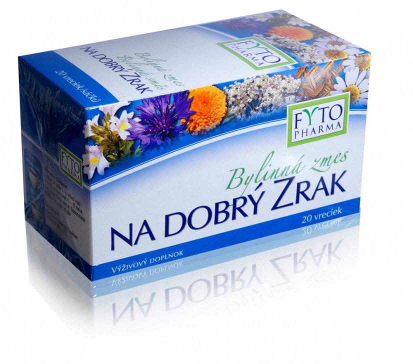 Bylinná zmes na dobrý zrak