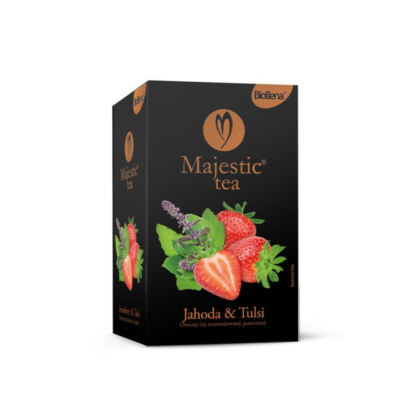 Majestic Tea Jahoda & Tulsi