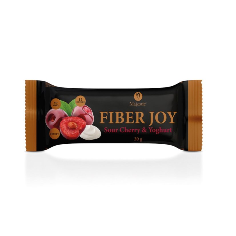 Majestic Fiber Joy Višně a jogurt 30 g