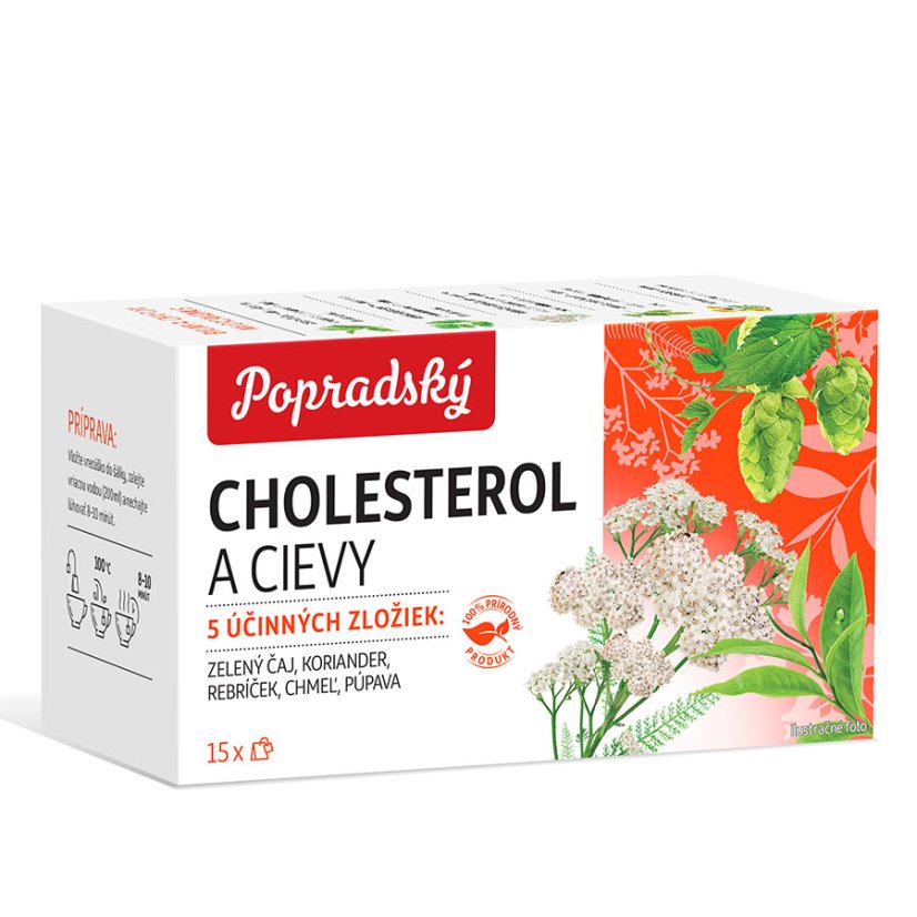 Bylinný čaj Cholesterol a cévy