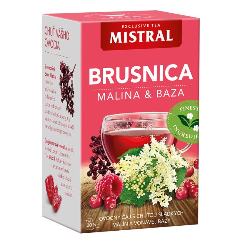 Mistral Brusinka malina & bez