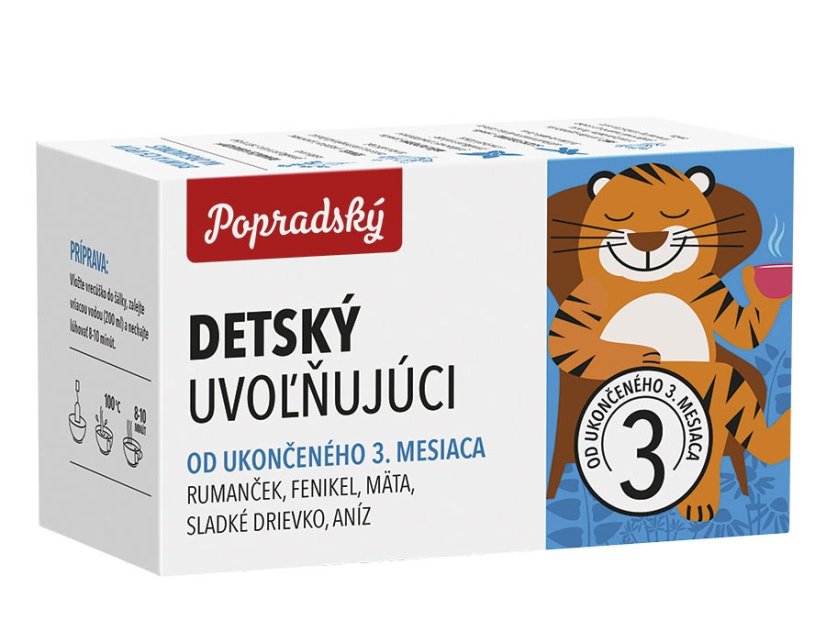 Bylinný čaj Detský uvoľňujúci