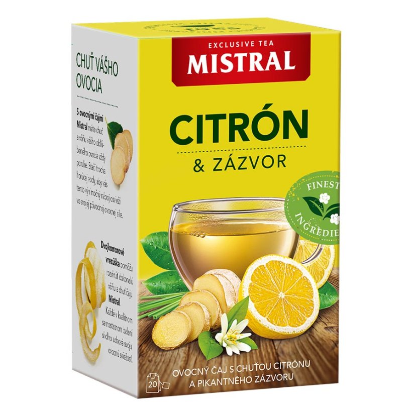 Mistral Citrón a zázvor