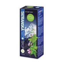 Bylinný sirup Tatranská průdušková směs
