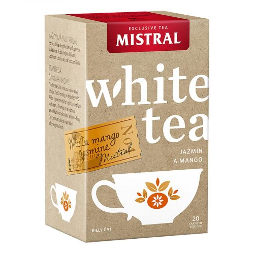 Mistral Bílý čaj jasmín a mango