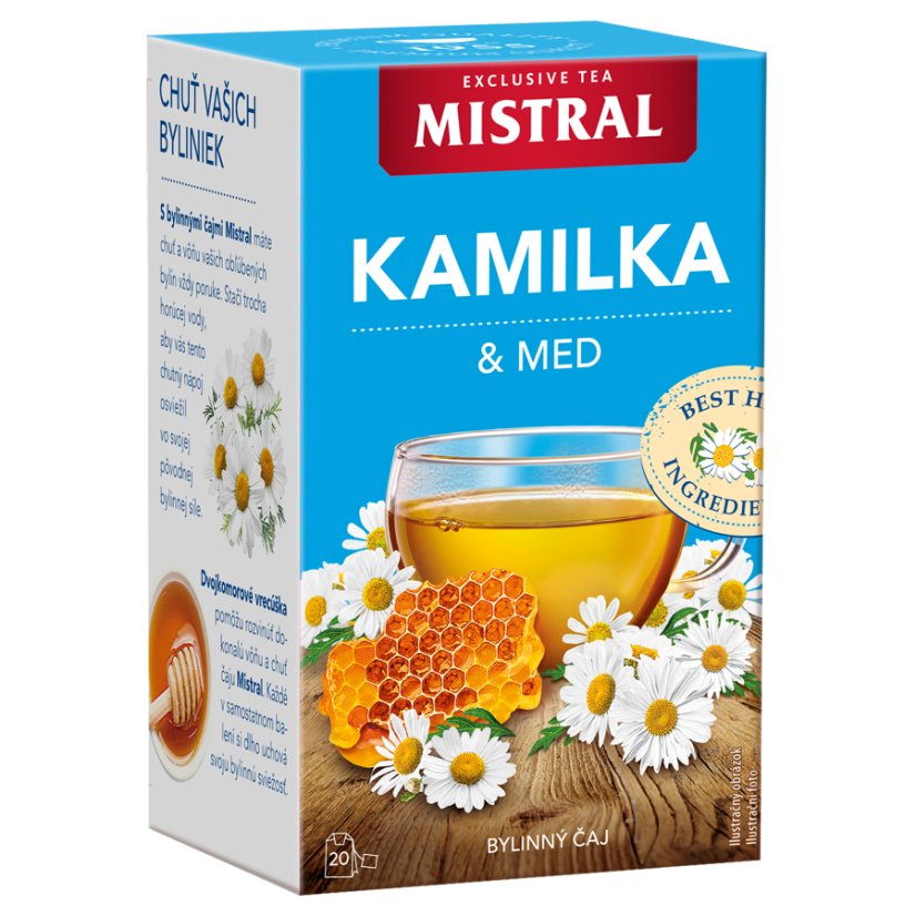 Mistral Heřmánek a med