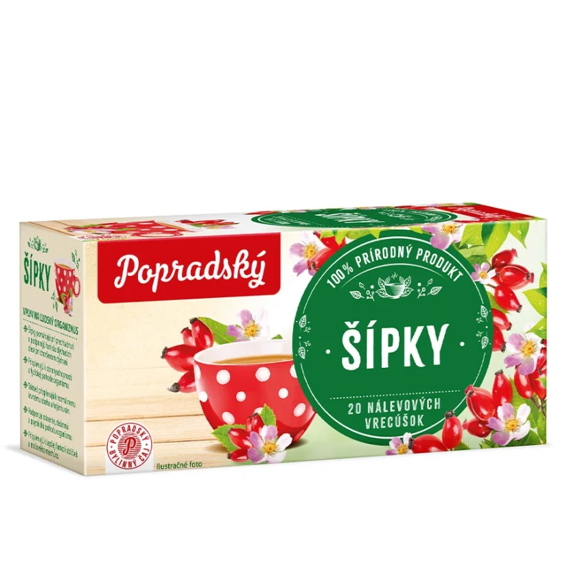 Bylinný čaj Šípky