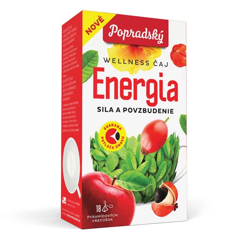 Wellness čaj Energie sila a povzbudenie