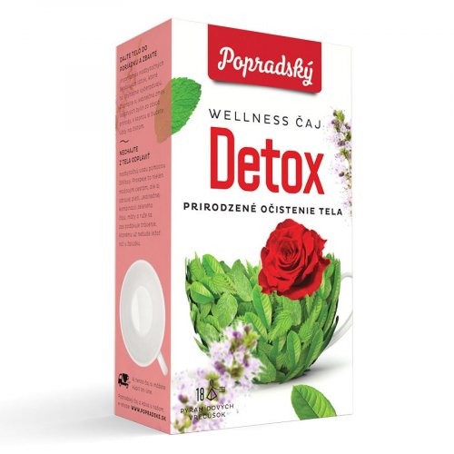 Wellness čaj Detox prirodzené očistenie tela