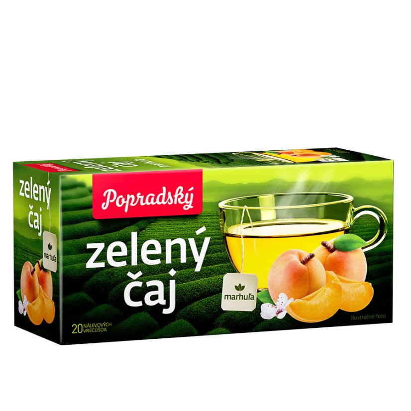 Zelený čaj Meruňka