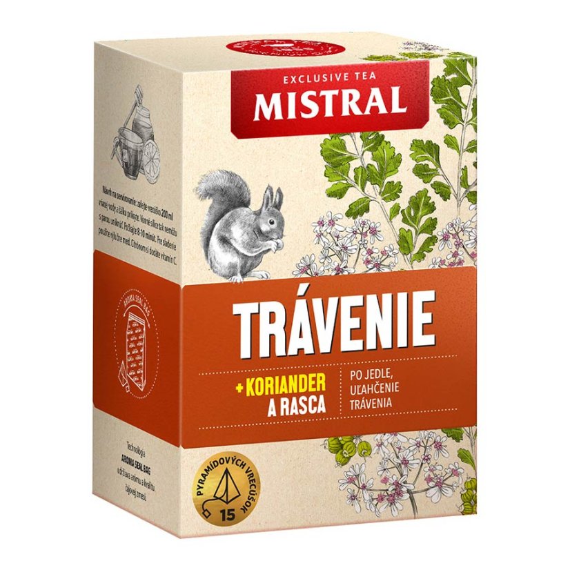 Mistral Trávenie s koriandrom a rascou Mistral Trávenie s koriandrom a rascou