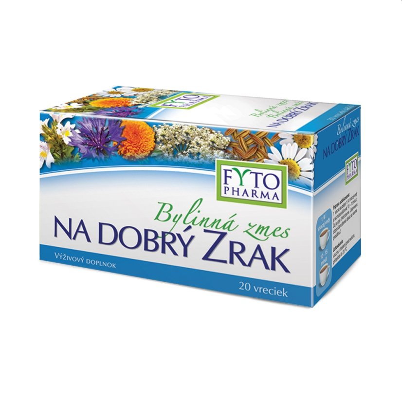 Bylinná zmes na dobrý zrak